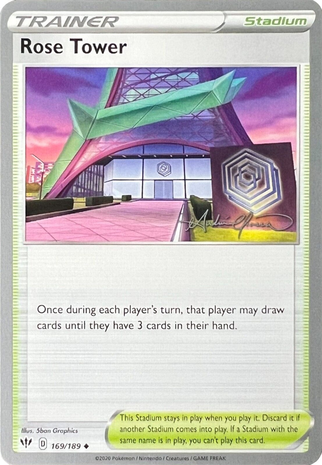 Rose Tower (169/189) (The Shape of Mew - Andre Chiasson) [World Championships 2022] Pokemon Single Pokémon  | Multizone: Comics And Games