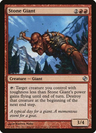 Stone Giant [Duel Decks: Venser vs. Koth] MTG Single Magic: The Gathering  | Multizone: Comics And Games