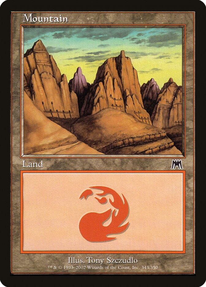 Mountain (343) [Onslaught] MTG Single Magic: The Gathering  | Multizone: Comics And Games