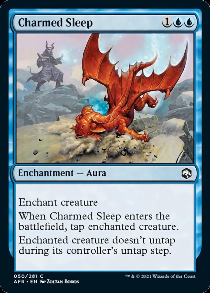 Charmed Sleep [Dungeons & Dragons: Adventures in the Forgotten Realms] MTG Single Magic: The Gathering  | Multizone: Comics And Games