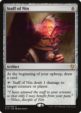 Staff of Nin [Commander 2017] MTG Single Magic: The Gathering  | Multizone: Comics And Games