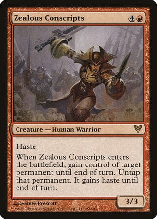 Zealous Conscripts [Avacyn Restored] MTG Single Magic: The Gathering  | Multizone: Comics And Games