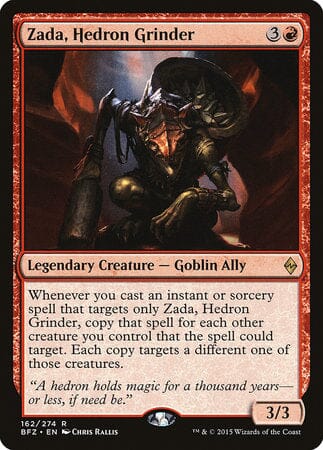 Zada, Hedron Grinder [Battle for Zendikar] MTG Single Magic: The Gathering  | Multizone: Comics And Games