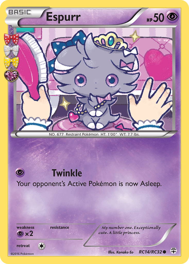 Espurr (RC14/RC32) [XY: Generations] Pokemon Single Pokémon  | Multizone: Comics And Games