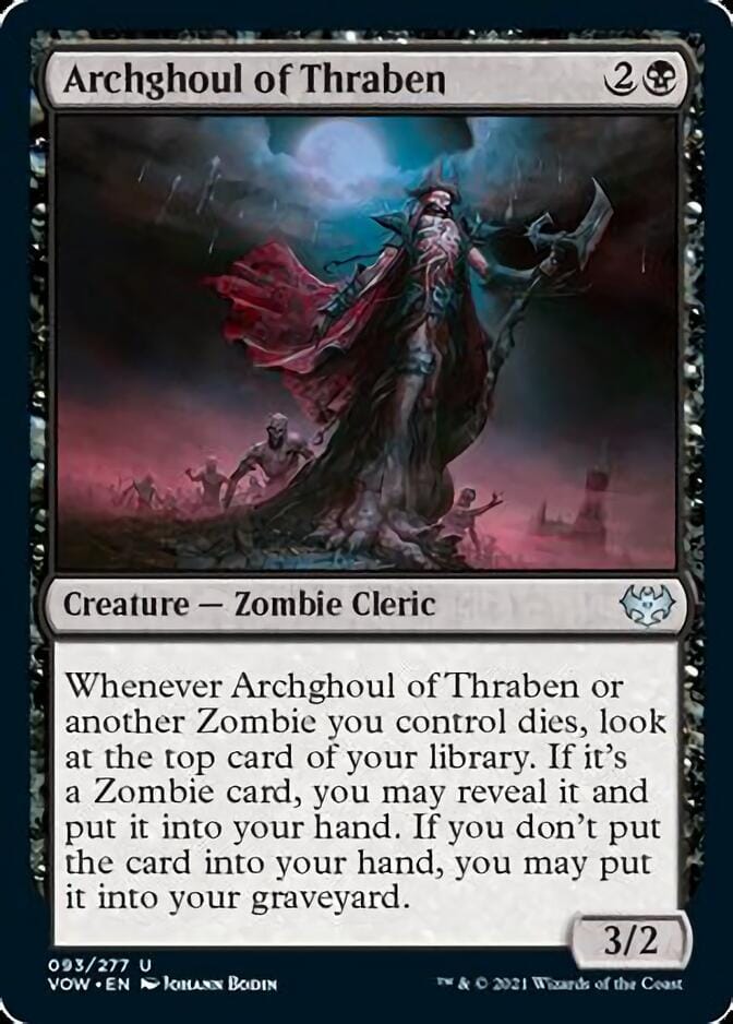 Archghoul of Thraben [Innistrad: Crimson Vow] MTG Single Magic: The Gathering  | Multizone: Comics And Games
