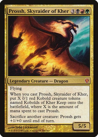 Prossh, Skyraider of Kher [Commander 2013] MTG Single Magic: The Gathering  | Multizone: Comics And Games