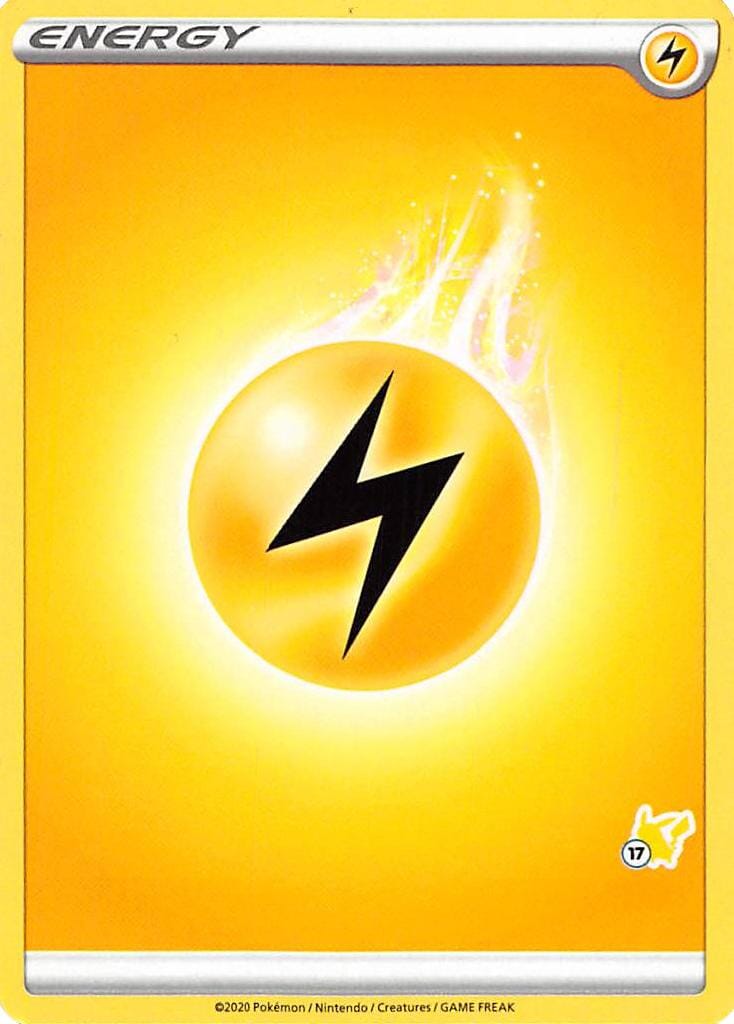 Lightning Energy (Pikachu Stamp #17) [Battle Academy 2022] Pokemon Single Pokémon  | Multizone: Comics And Games