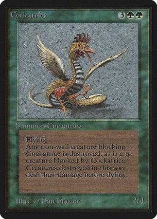 Cockatrice [Limited Edition Beta] MTG Single Magic: The Gathering  | Multizone: Comics And Games