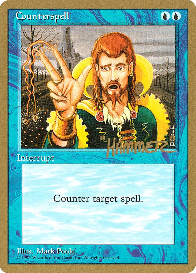 Counterspell (Shawn "Hammer" Regnier) [Pro Tour Collector Set] MTG Single Magic: The Gathering  | Multizone: Comics And Games