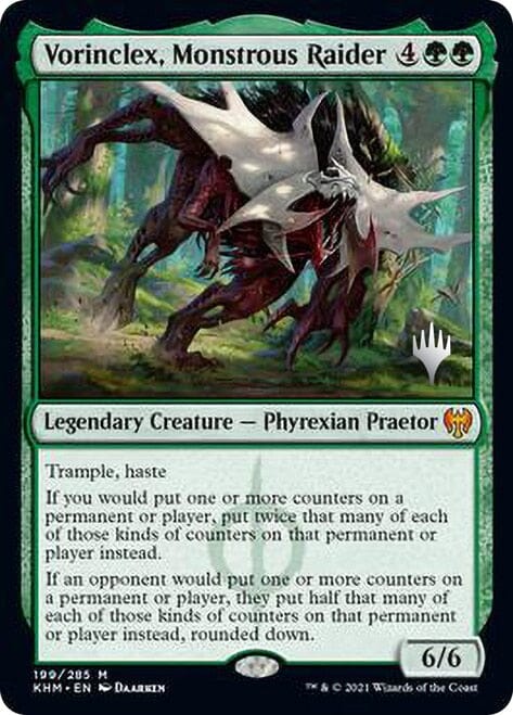 Vorinclex, Monstrous Raider [Kaldheim Promo Pack] MTG Single Magic: The Gathering  | Multizone: Comics And Games