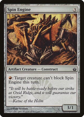 Spin Engine [Mirrodin Besieged] MTG Single Magic: The Gathering  | Multizone: Comics And Games