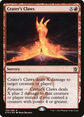 Crater's Claws [Khans of Tarkir Promos] MTG Single Magic: The Gathering  | Multizone: Comics And Games