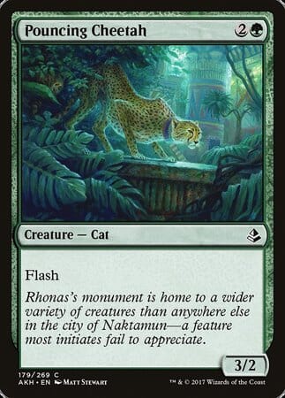 Pouncing Cheetah [Amonkhet] MTG Single Magic: The Gathering  | Multizone: Comics And Games