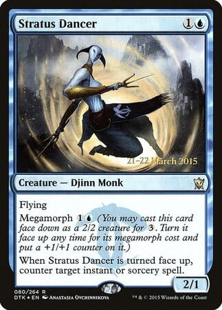 Stratus Dancer [Dragons of Tarkir Promos] MTG Single Magic: The Gathering  | Multizone: Comics And Games