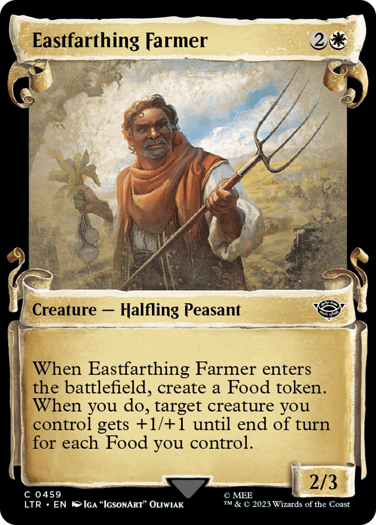 Eastfarthing Farmer [The Lord of the Rings: Tales of Middle-Earth Showcase Scrolls] MTG Single Magic: The Gathering  | Multizone: Comics And Games