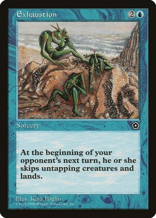 Exhaustion [Portal Second Age] MTG Single Magic: The Gathering  | Multizone: Comics And Games