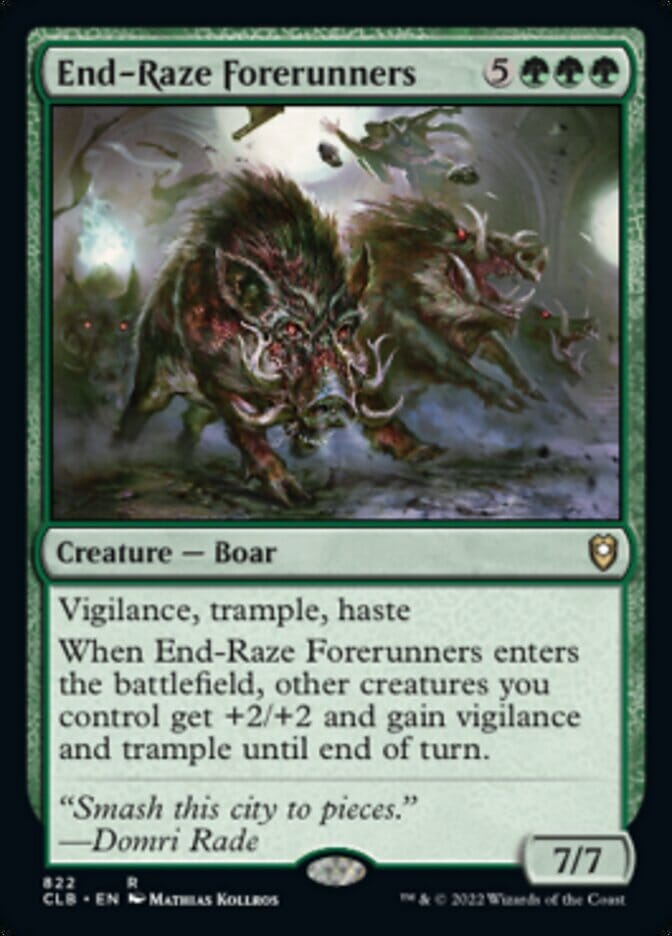 End-Raze Forerunners [Commander Legends: Battle for Baldur's Gate] MTG Single Magic: The Gathering  | Multizone: Comics And Games