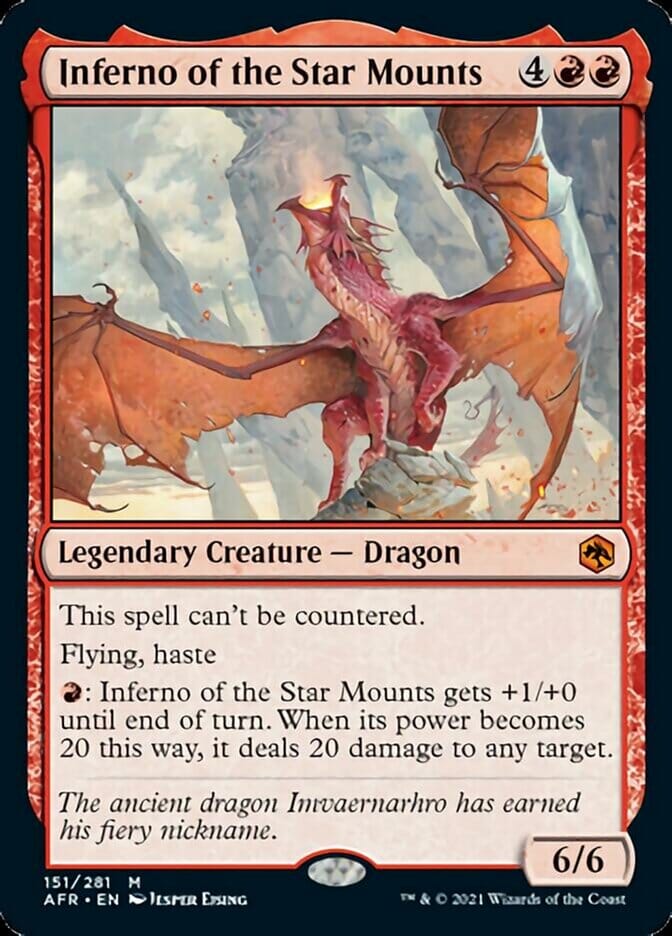 Inferno of the Star Mounts [Dungeons & Dragons: Adventures in the Forgotten Realms] MTG Single Magic: The Gathering  | Multizone: Comics And Games