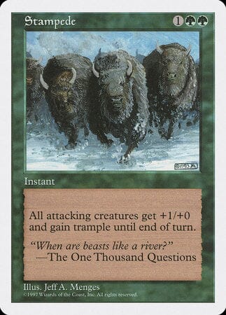 Stampede [Fifth Edition] MTG Single Magic: The Gathering  | Multizone: Comics And Games