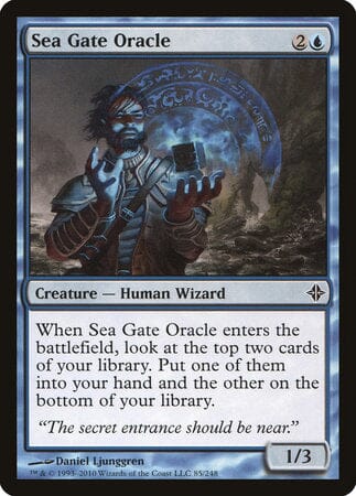 Sea Gate Oracle [Rise of the Eldrazi] MTG Single Magic: The Gathering  | Multizone: Comics And Games
