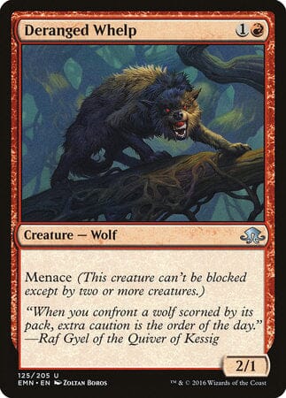 Deranged Whelp [Eldritch Moon] MTG Single Magic: The Gathering  | Multizone: Comics And Games
