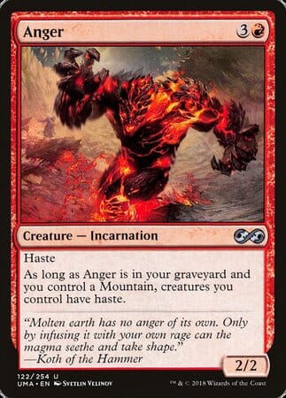 Anger [Ultimate Masters] MTG Single Magic: The Gathering  | Multizone: Comics And Games
