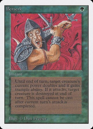 Berserk [Unlimited Edition] MTG Single Magic: The Gathering  | Multizone: Comics And Games