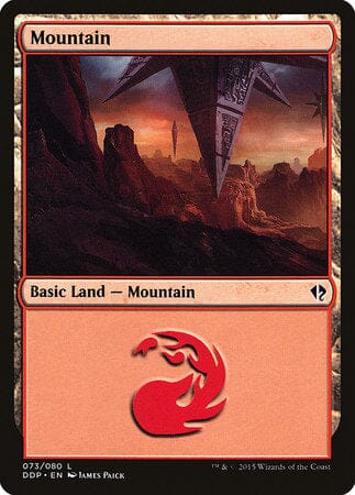 Mountain (73) [Duel Decks: Zendikar vs. Eldrazi] MTG Single Magic: The Gathering  | Multizone: Comics And Games