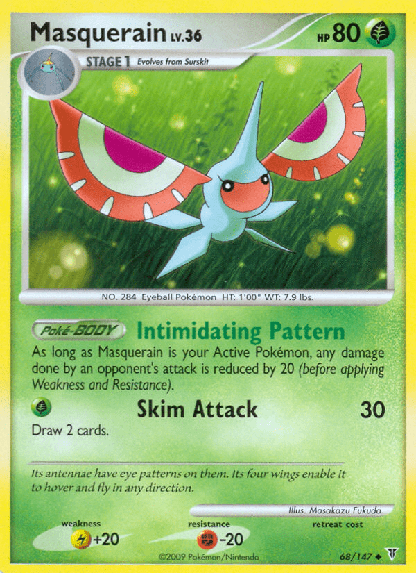 Masquerain (68/147) [Platinum: Supreme Victors] Pokemon Single Pokémon  | Multizone: Comics And Games