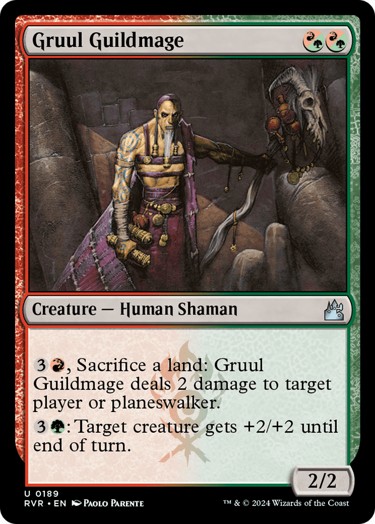 Gruul Guildmage [Ravnica Remastered] MTG Single Magic: The Gathering  | Multizone: Comics And Games