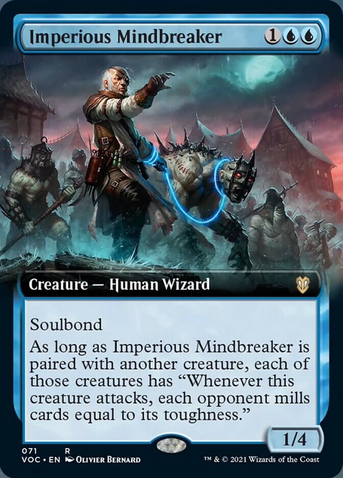 Imperious Mindbreaker (Extended) [Innistrad: Crimson Vow Commander] MTG Single Magic: The Gathering  | Multizone: Comics And Games
