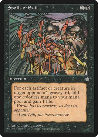 Spoils of Evil [Ice Age] MTG Single Magic: The Gathering  | Multizone: Comics And Games