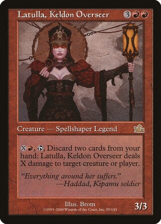 Latulla, Keldon Overseer [Prophecy] MTG Single Magic: The Gathering  | Multizone: Comics And Games