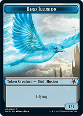 Bird Illusion // Elf Warrior Double-Sided Token [Game Night: Free-for-All Tokens] MTG Single Magic: The Gathering  | Multizone: Comics And Games