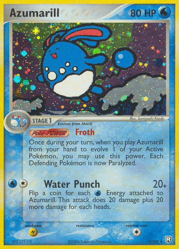 Azumarill (1/109) [EX: Team Rocket Returns] Pokemon Single Pokémon  | Multizone: Comics And Games