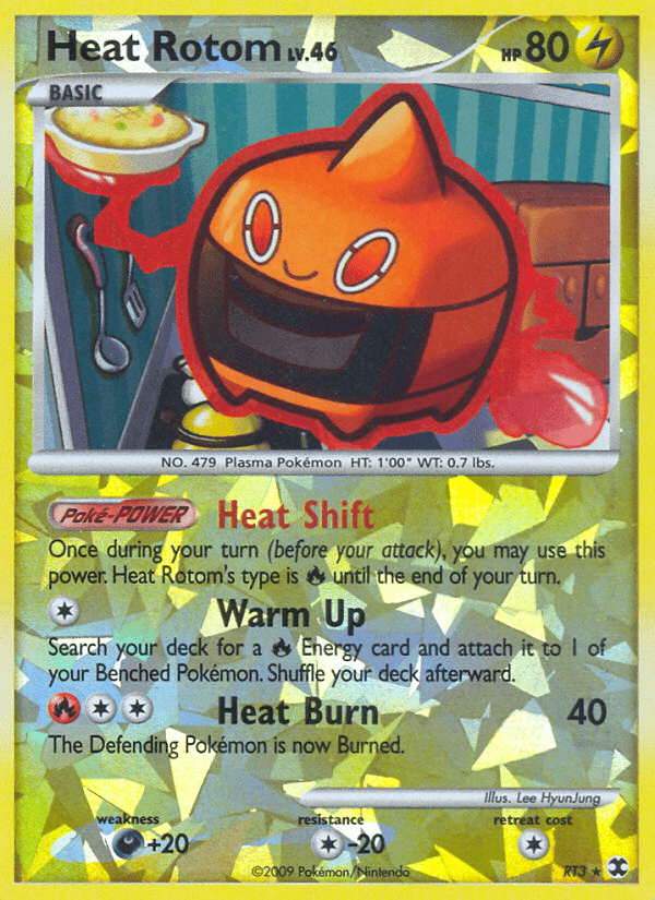 Heat Rotom (RT3) [Platinum: Rising Rivals] Pokemon Single Pokémon  | Multizone: Comics And Games