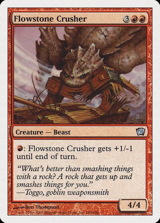 Flowstone Crusher [Ninth Edition] MTG Single Magic: The Gathering  | Multizone: Comics And Games
