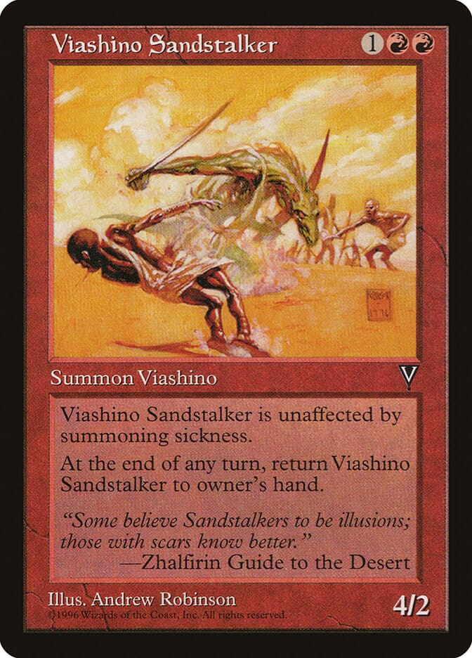Viashino Sandstalker [Visions] MTG Single Magic: The Gathering  | Multizone: Comics And Games
