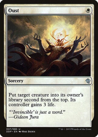 Oust [Duel Decks: Zendikar vs. Eldrazi] MTG Single Magic: The Gathering  | Multizone: Comics And Games