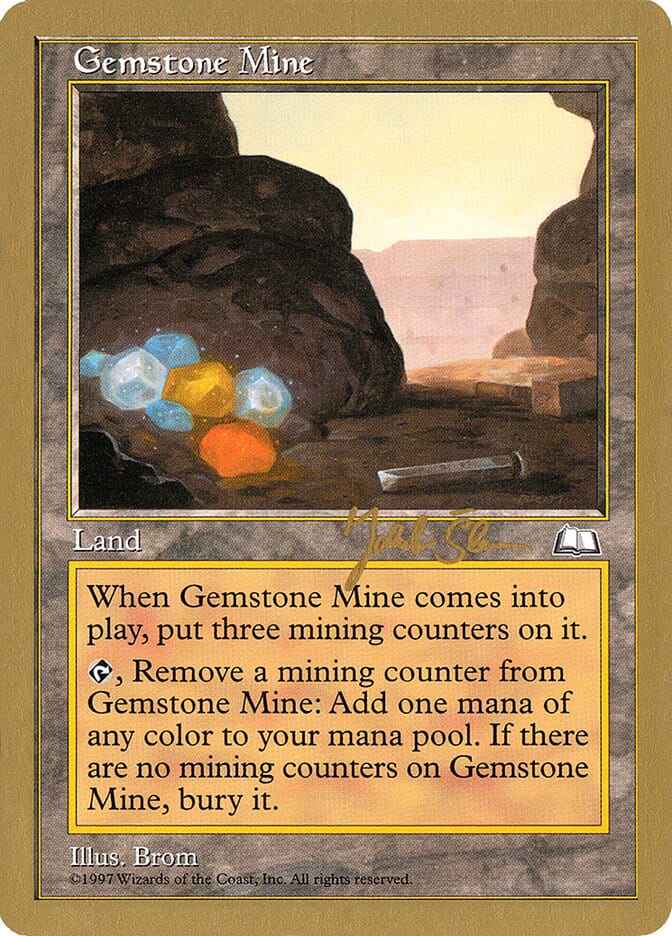 Gemstone Mine (Jakub Slemr) [World Championship Decks 1997] MTG Single Magic: The Gathering  | Multizone: Comics And Games