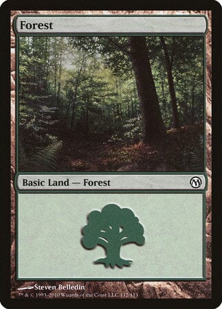 Forest (112) [Duels of the Planeswalkers] MTG Single Magic: The Gathering  | Multizone: Comics And Games