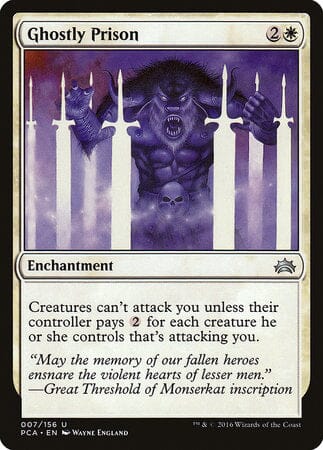 Ghostly Prison [Planechase Anthology] MTG Single Magic: The Gathering  | Multizone: Comics And Games