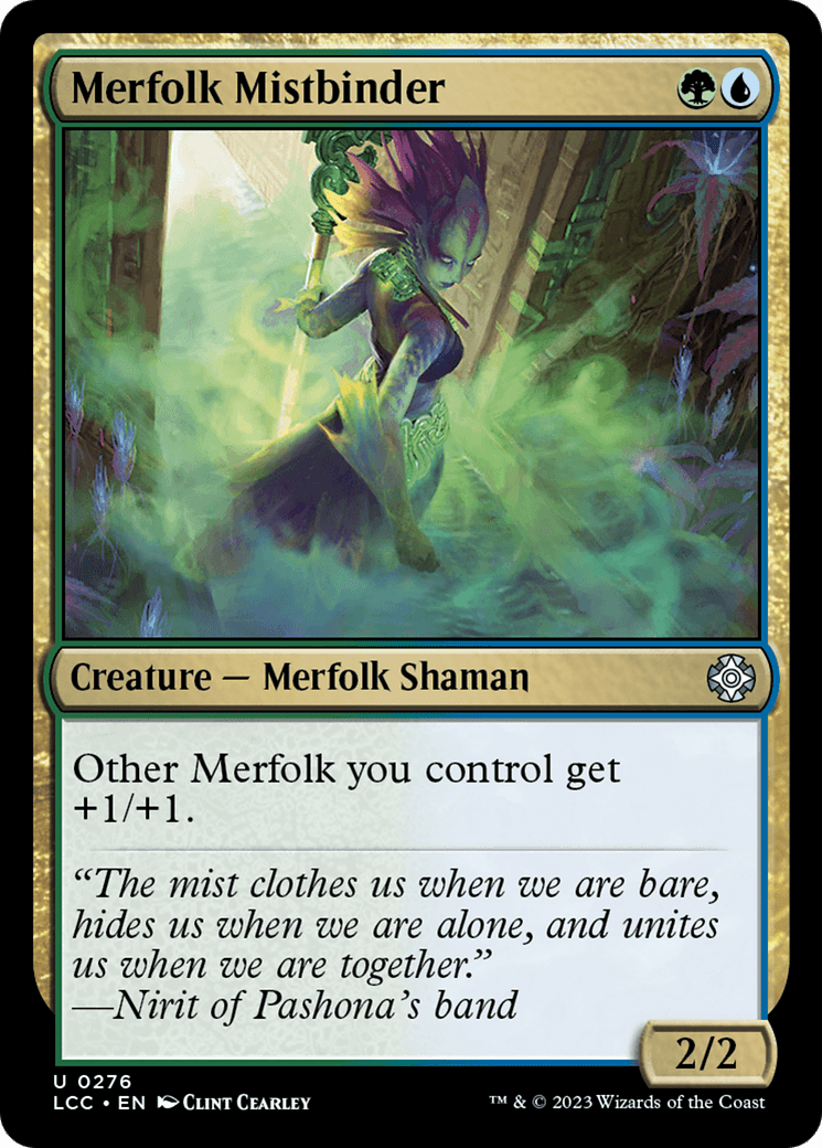 Merfolk Mistbinder [The Lost Caverns of Ixalan Commander] MTG Single Magic: The Gathering  | Multizone: Comics And Games