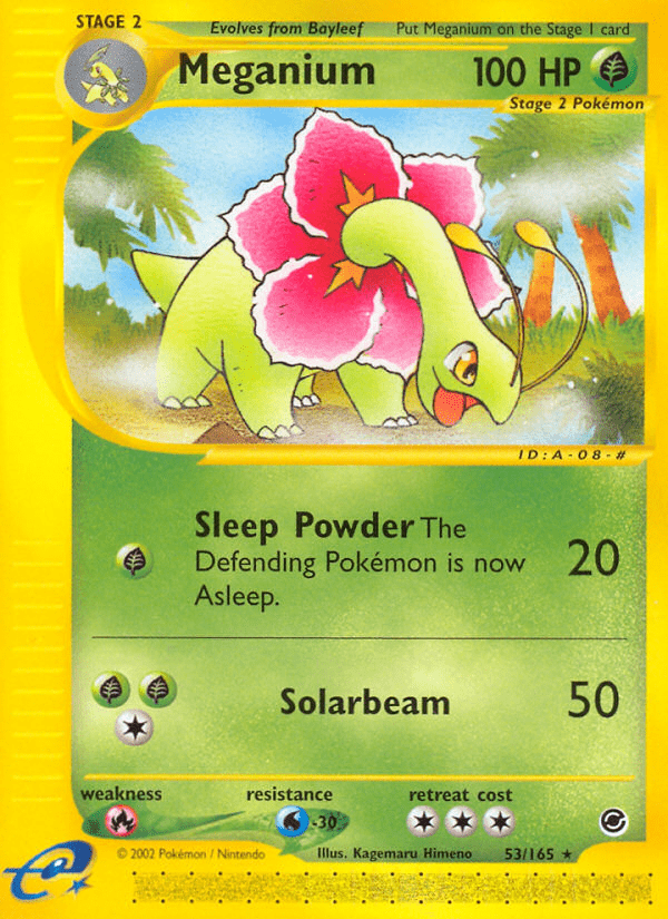 Meganium (53/165) [Expedition: Base Set] Pokemon Single Pokémon  | Multizone: Comics And Games