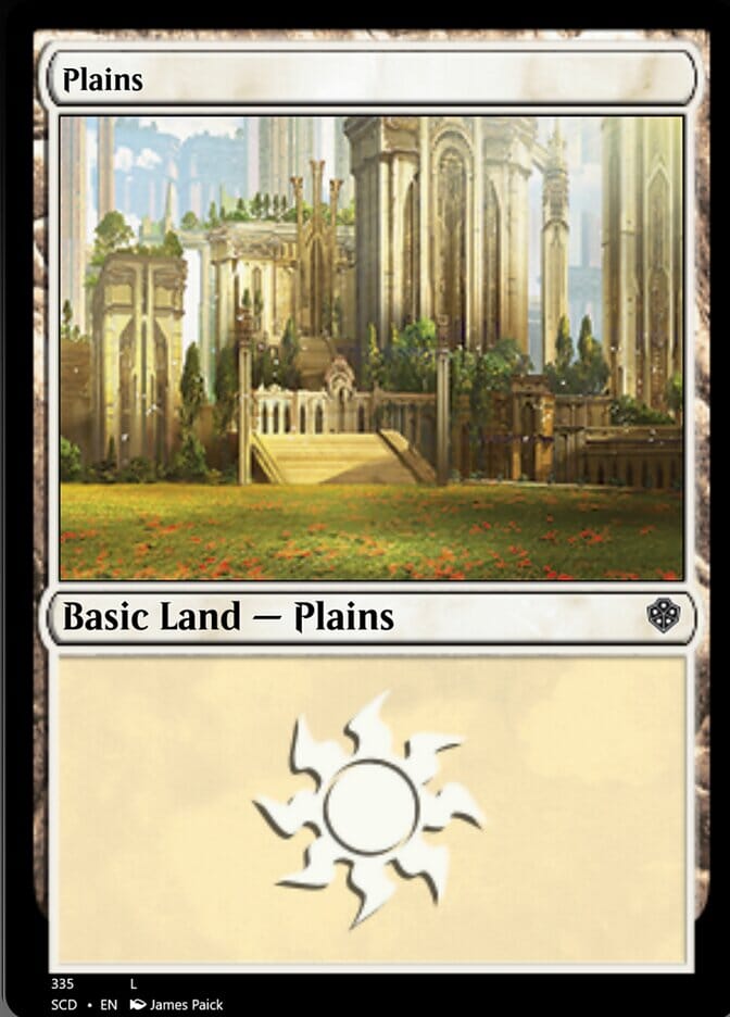 Plains (335) [Starter Commander Decks] MTG Single Magic: The Gathering  | Multizone: Comics And Games