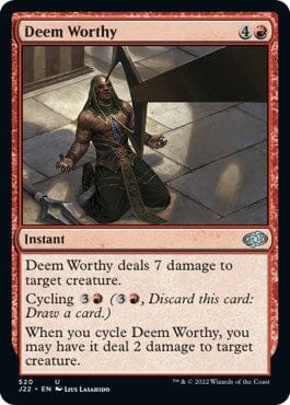 Deem Worthy [Jumpstart 2022] MTG Single Magic: The Gathering  | Multizone: Comics And Games
