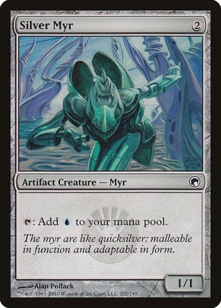 Silver Myr [Scars of Mirrodin] MTG Single Magic: The Gathering  | Multizone: Comics And Games