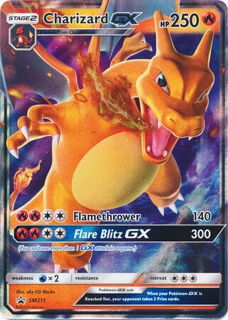 Charizard GX (SM211) (Jumbo Card) [Sun & Moon: Black Star Promos] Pokemon Single Pokémon  | Multizone: Comics And Games