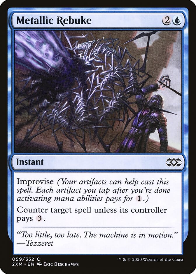 Metallic Rebuke [Double Masters] MTG Single Magic: The Gathering  | Multizone: Comics And Games