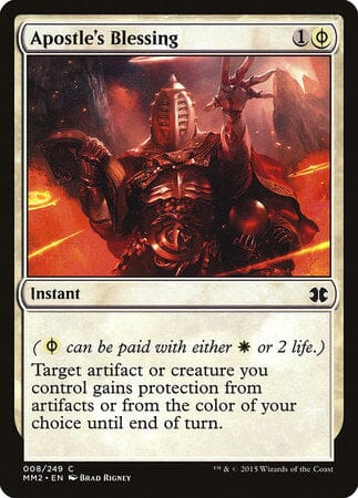 Apostle's Blessing [Modern Masters 2015] MTG Single Magic: The Gathering  | Multizone: Comics And Games